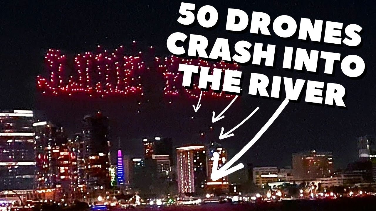 Orlando drone show malfunction